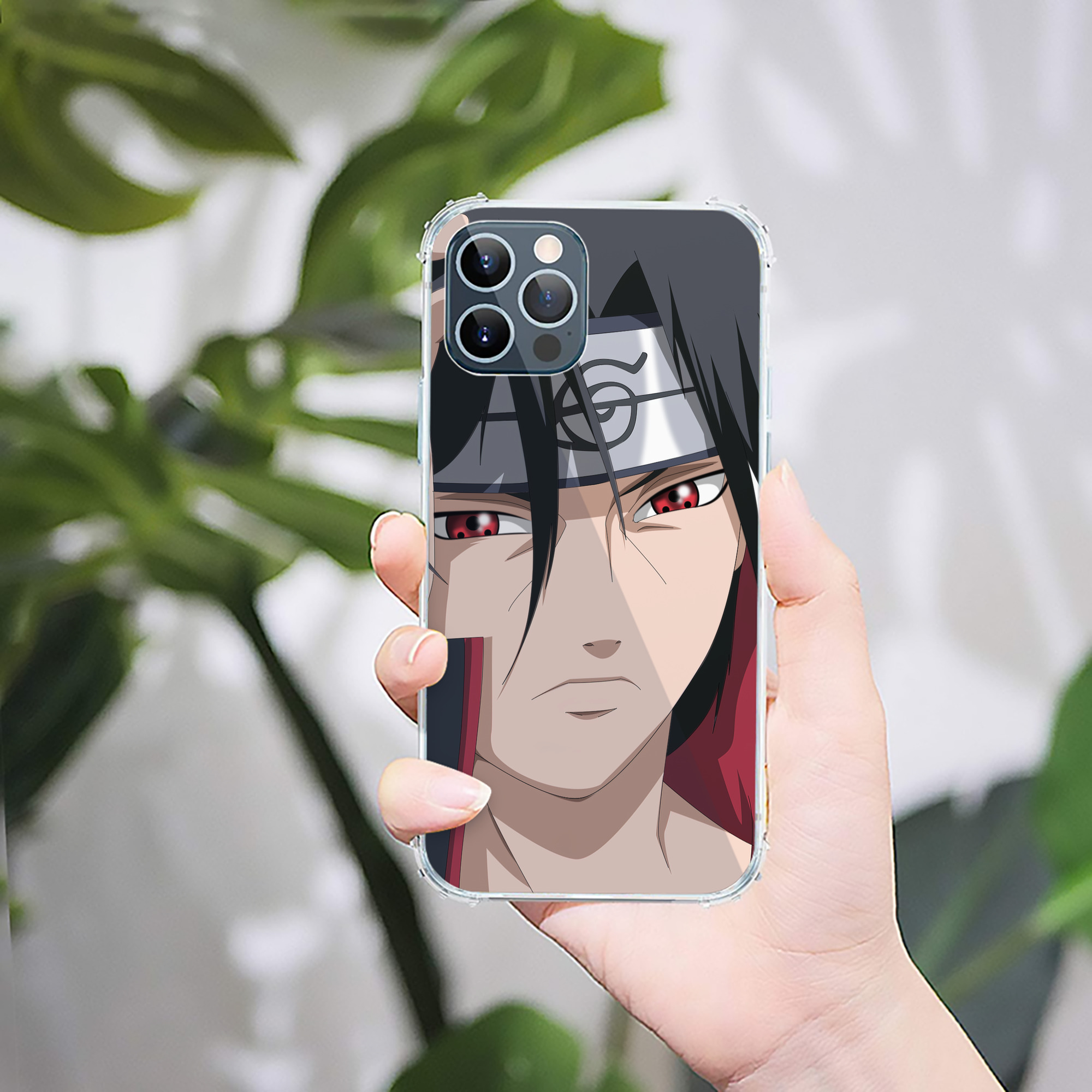 （画像用） NARUTO -ナルト- NARUTO -ナルト- 疾風伝 【iPhone 12シリーズ対応】透明スマホケース（クリアソフトケース）